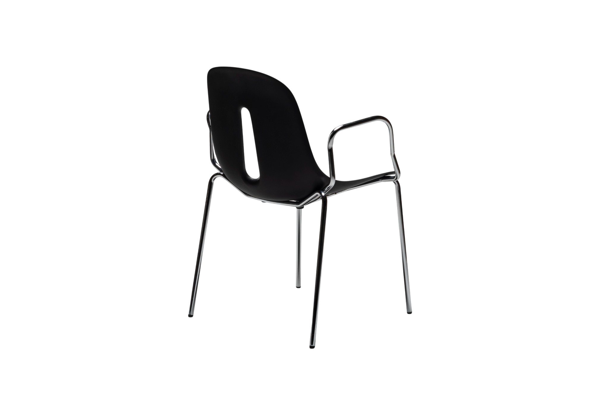 Gotham Black and White Chairs (Set of 2)