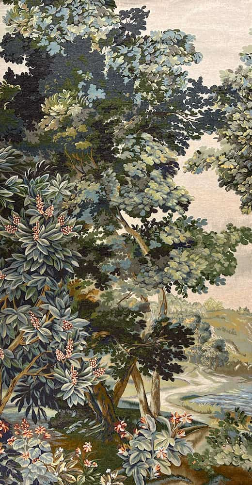 Flemish Greenery Handwoven Tapestry