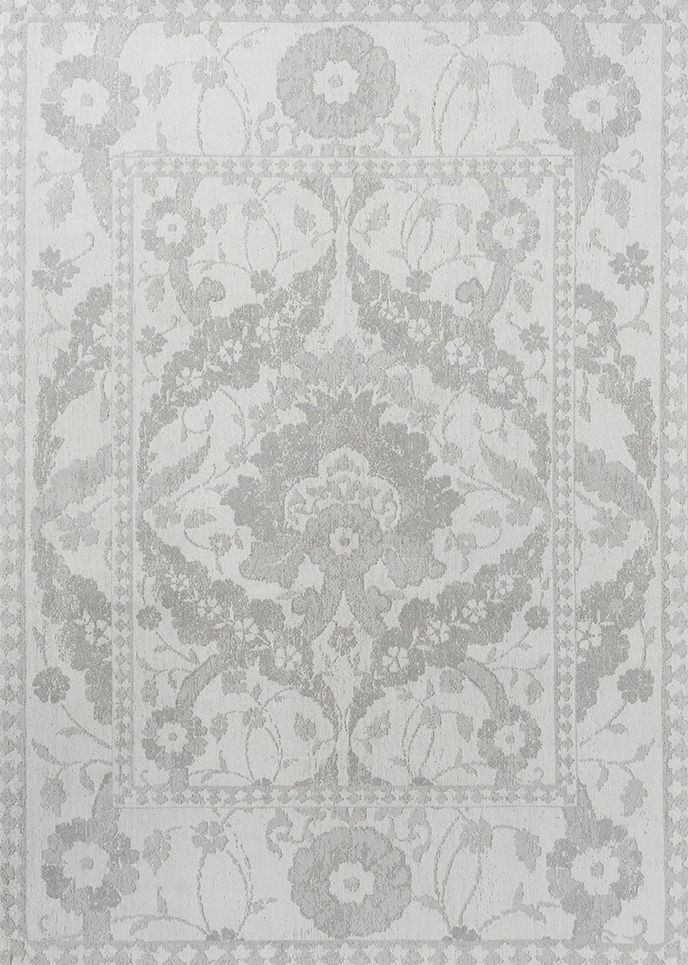 Newborough Grey Flat-Woven Rug | Size: 140 x 200 cm