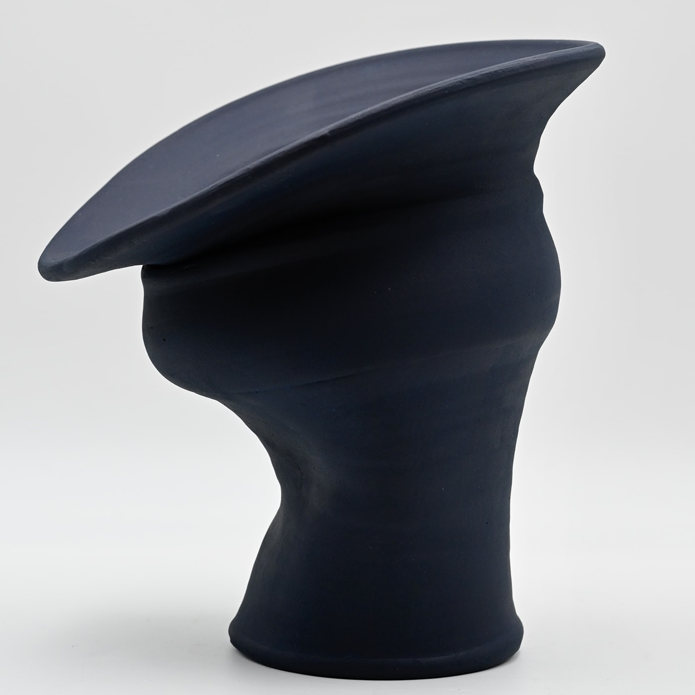 Blue Italian Masterpiece Handcrafted Vase