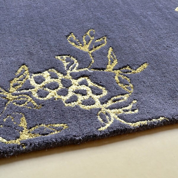 Valley Charcoal Hand Woven Rug | Size: 200 x 280 cm