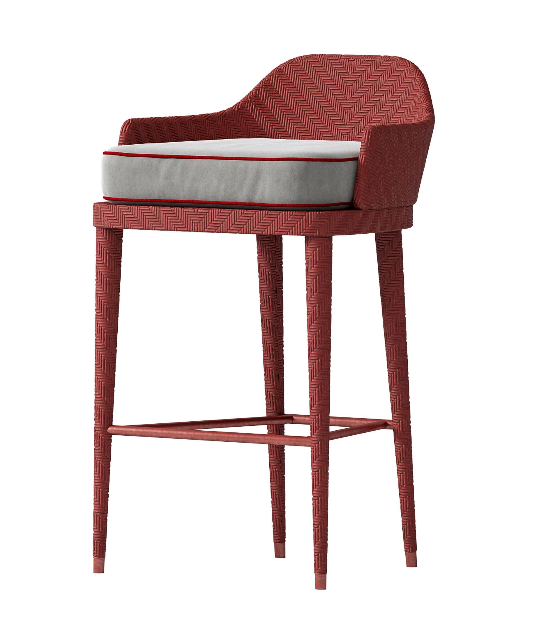 Modern Italian Outdoor Stool