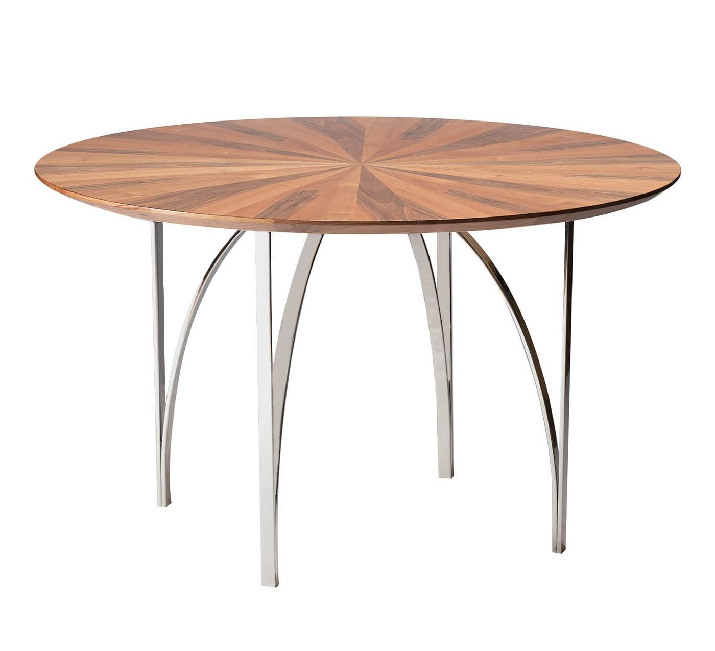 Round Wooden Dining Table