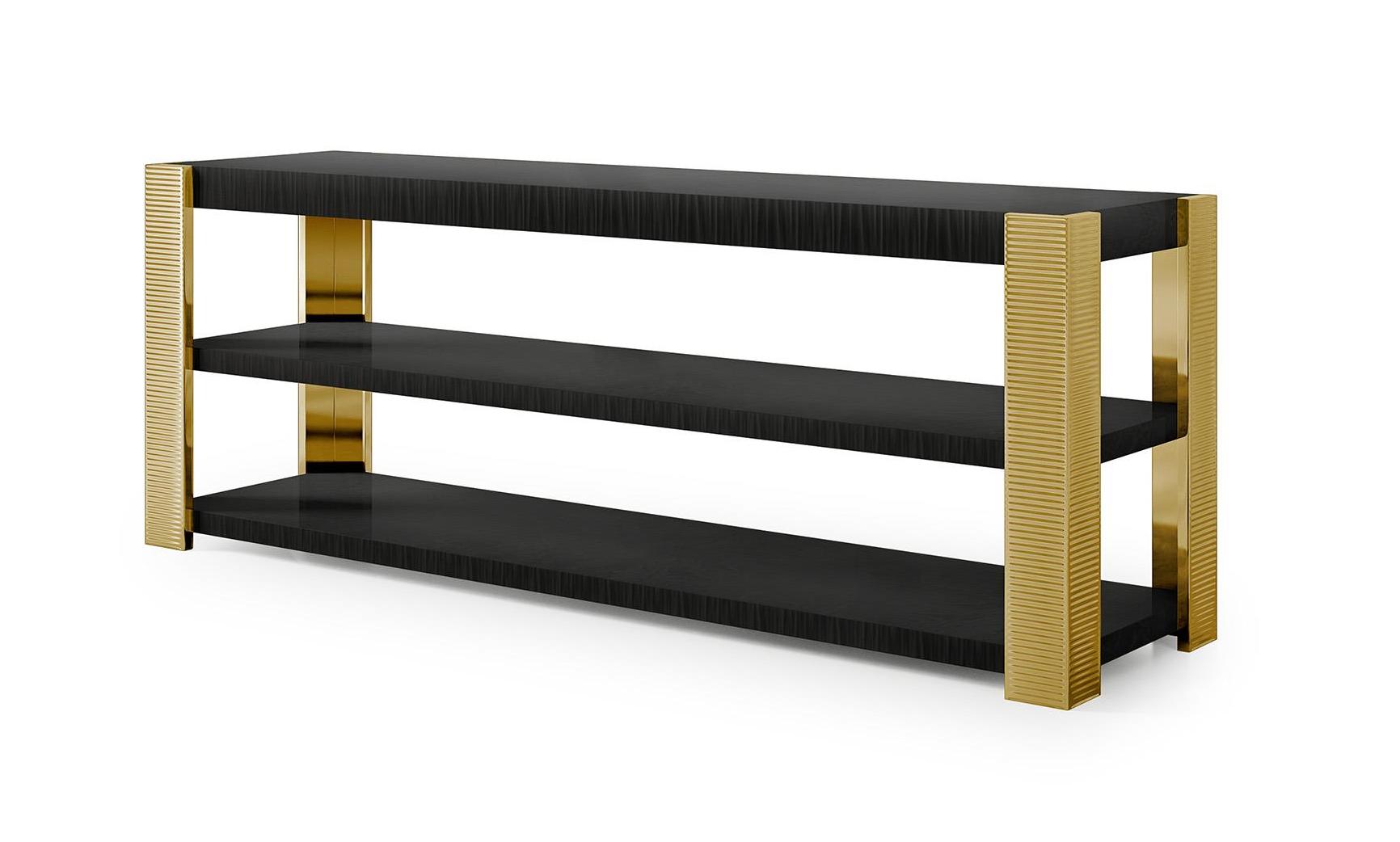 Crafted Low Console Table