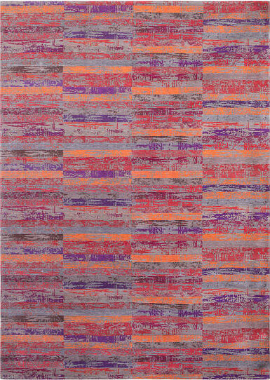 Red Orange Rug by Louis de Poortere