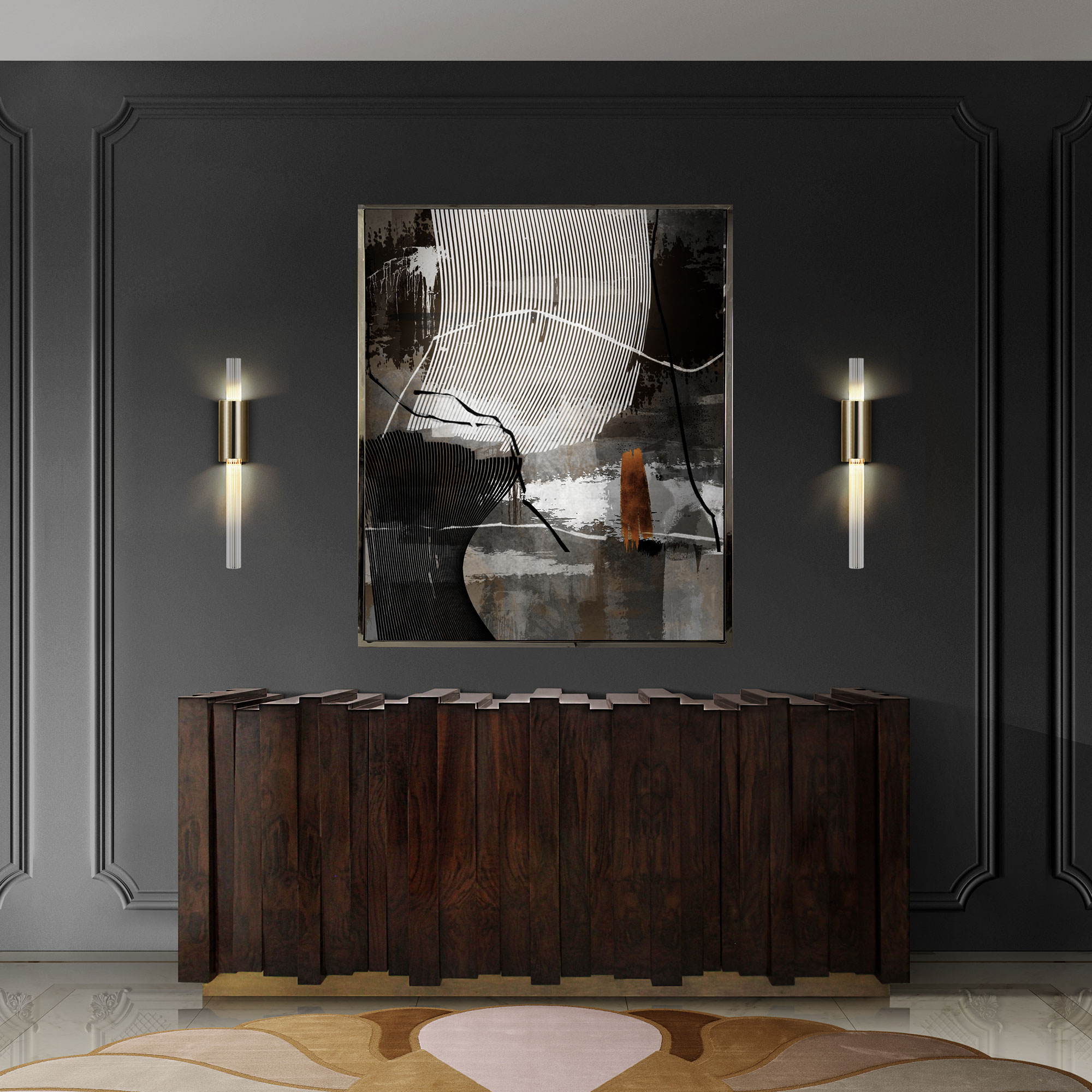 Designer Wood Heritage Sideboard