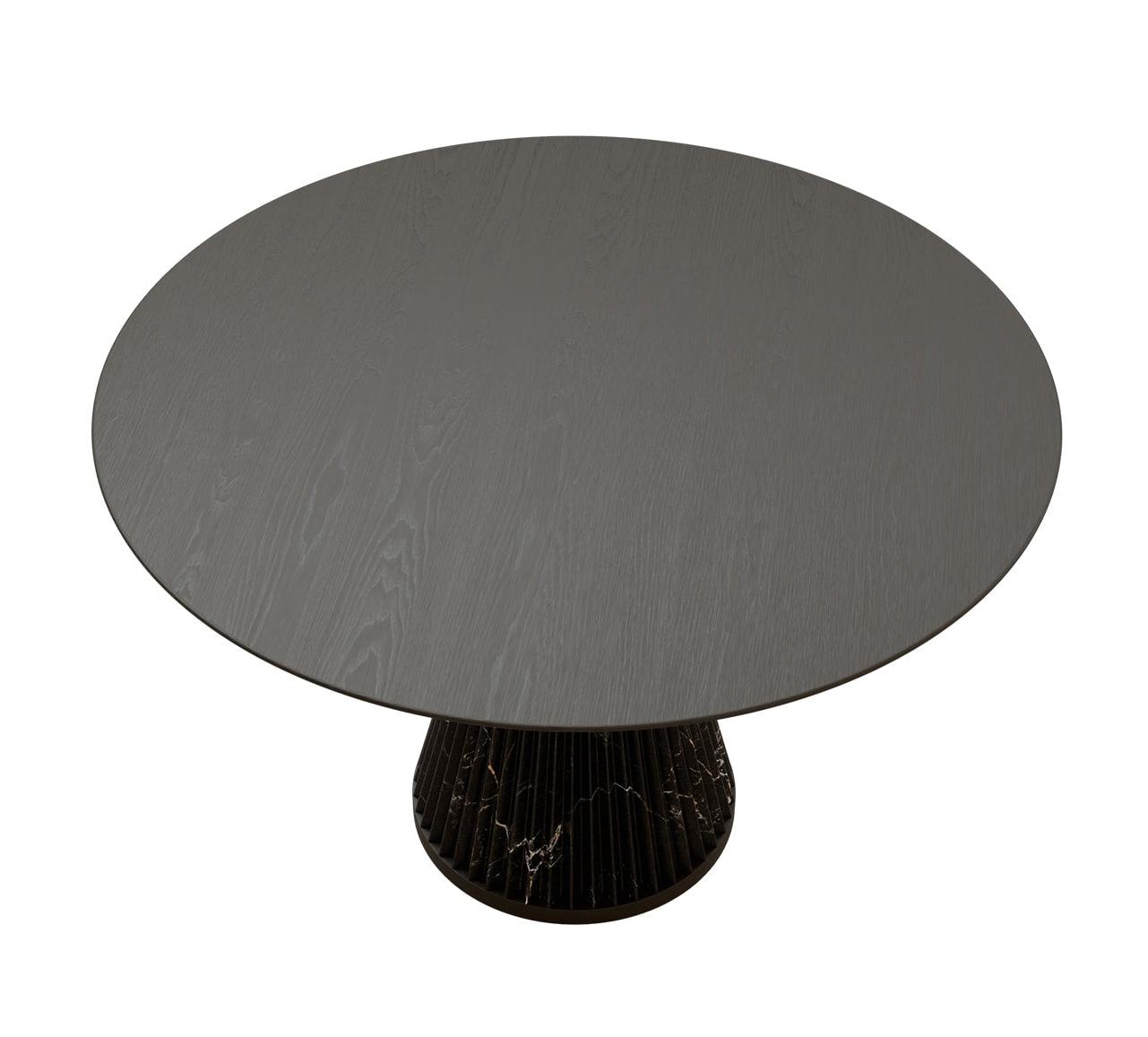 Marilyn Black Marble Handcrafted Dining Table