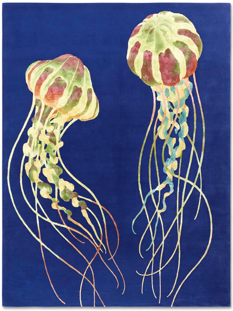 Jellyfish Handmade Luxury Rug | Size: 274 x 365 cm