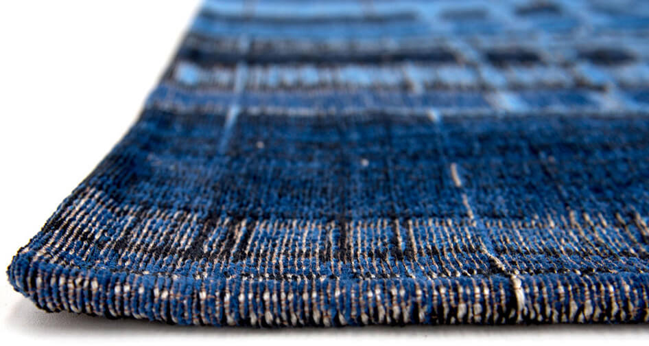 Rockefeller Blue Rug by Louis de Poortere | Size: 230 x 230 cm