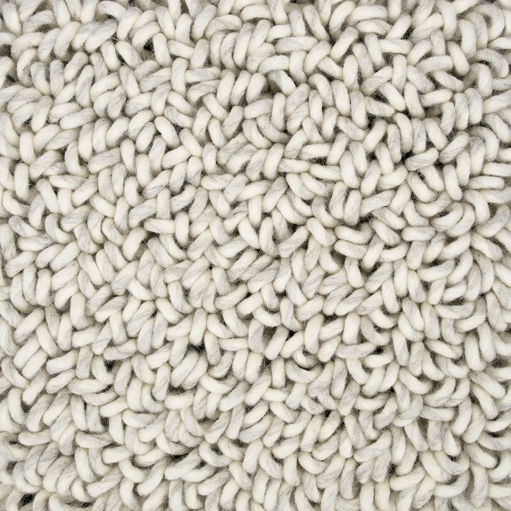 Origin Loop Misty Grey Felted Loop Rug