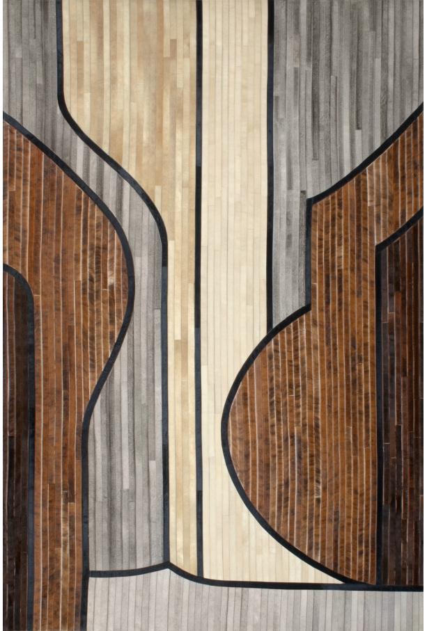 Grant Cowhide Rug by Serge Lesage