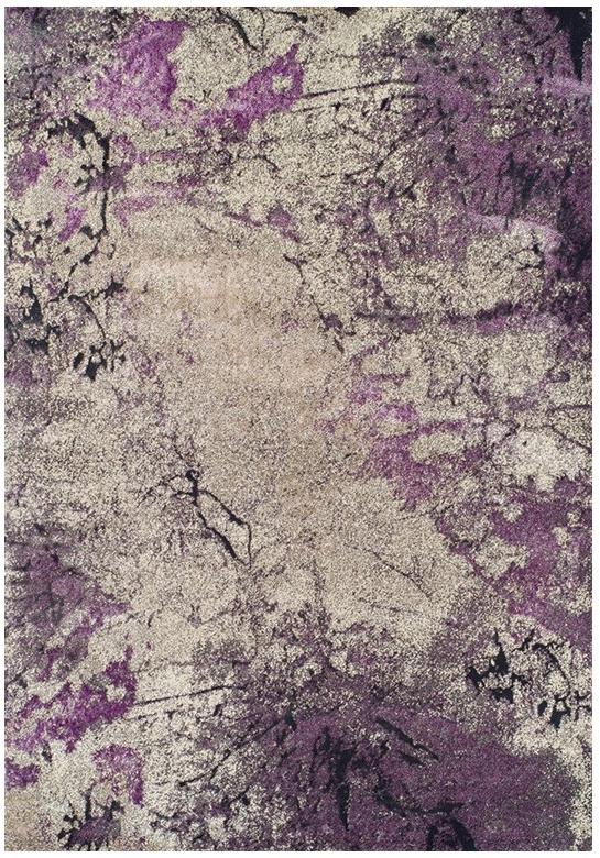 Purple Abstract VIntage Indoor Rug | Size: 160 x 235 cm