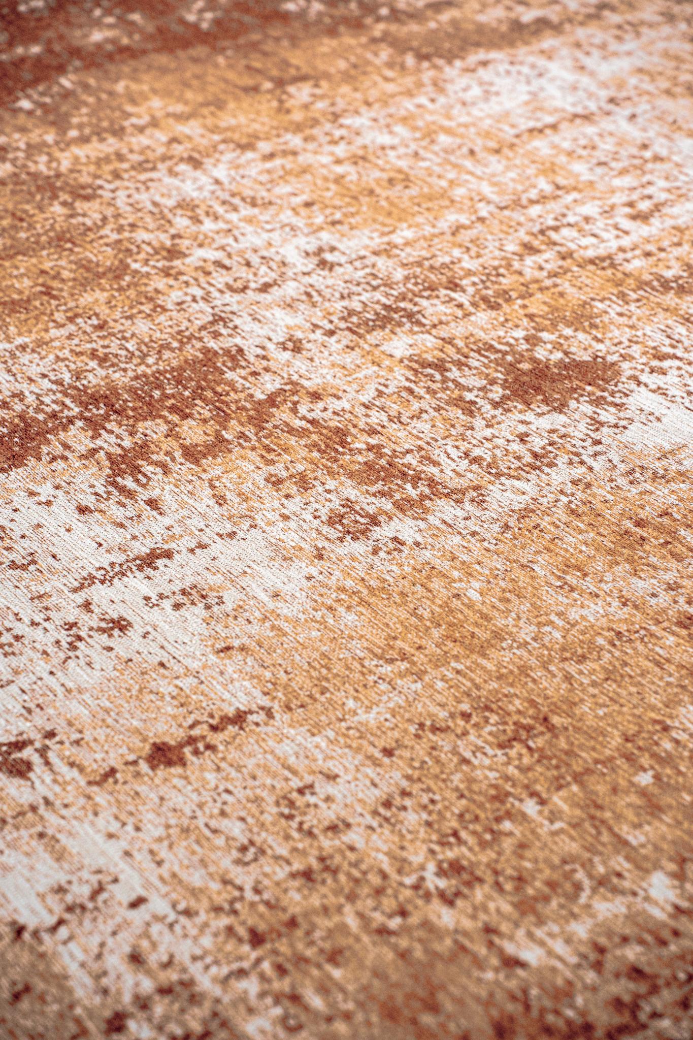 Warm Terracotta Abstract Rug | Size: 280 x 390 cm