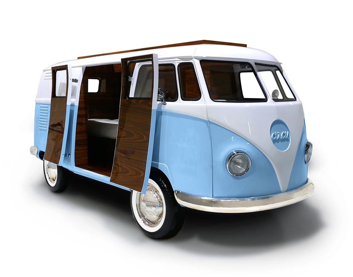 Caravan Blue Bedroom Set
