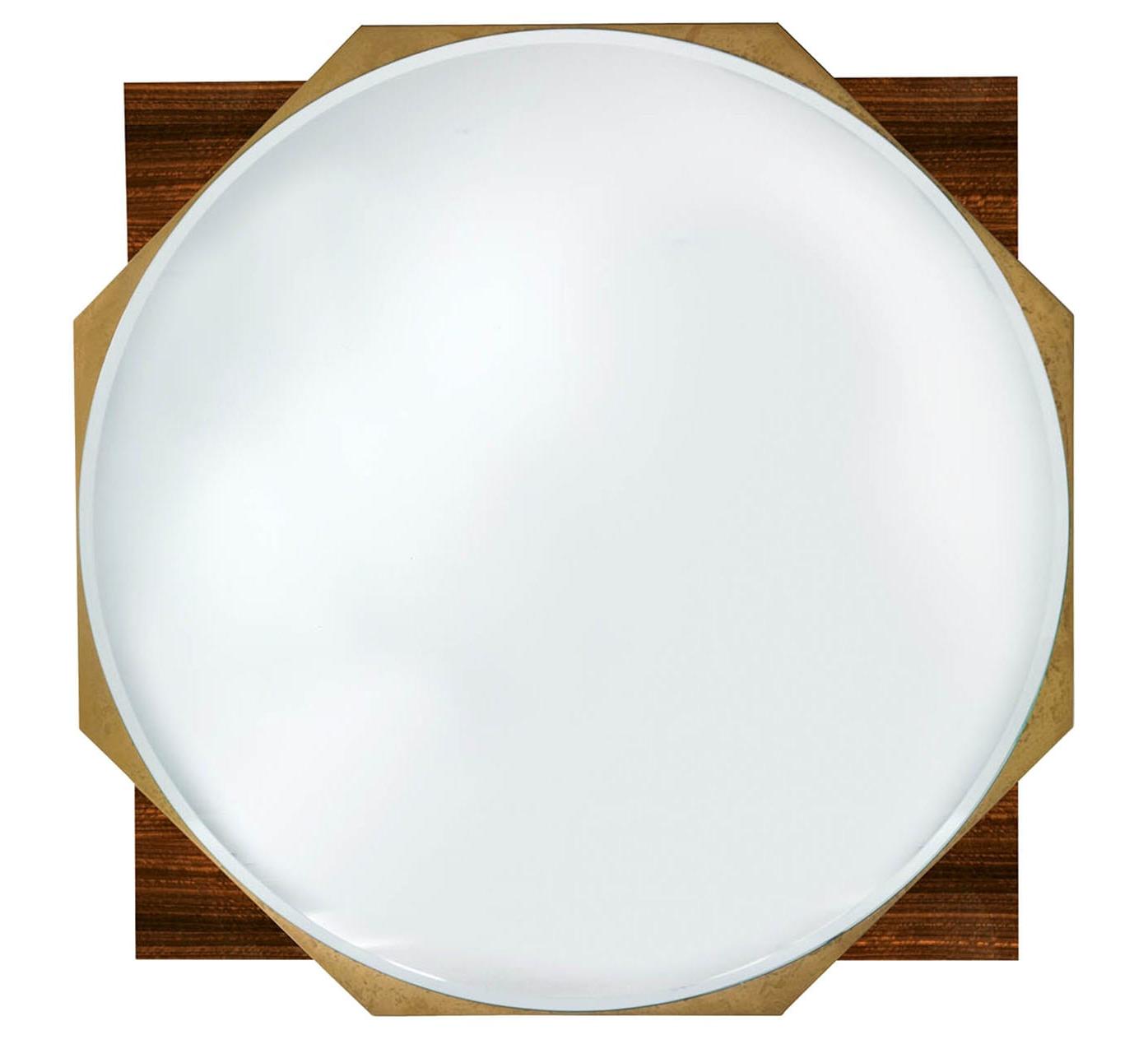 Parade Round Handcrafted Wall Mirror
