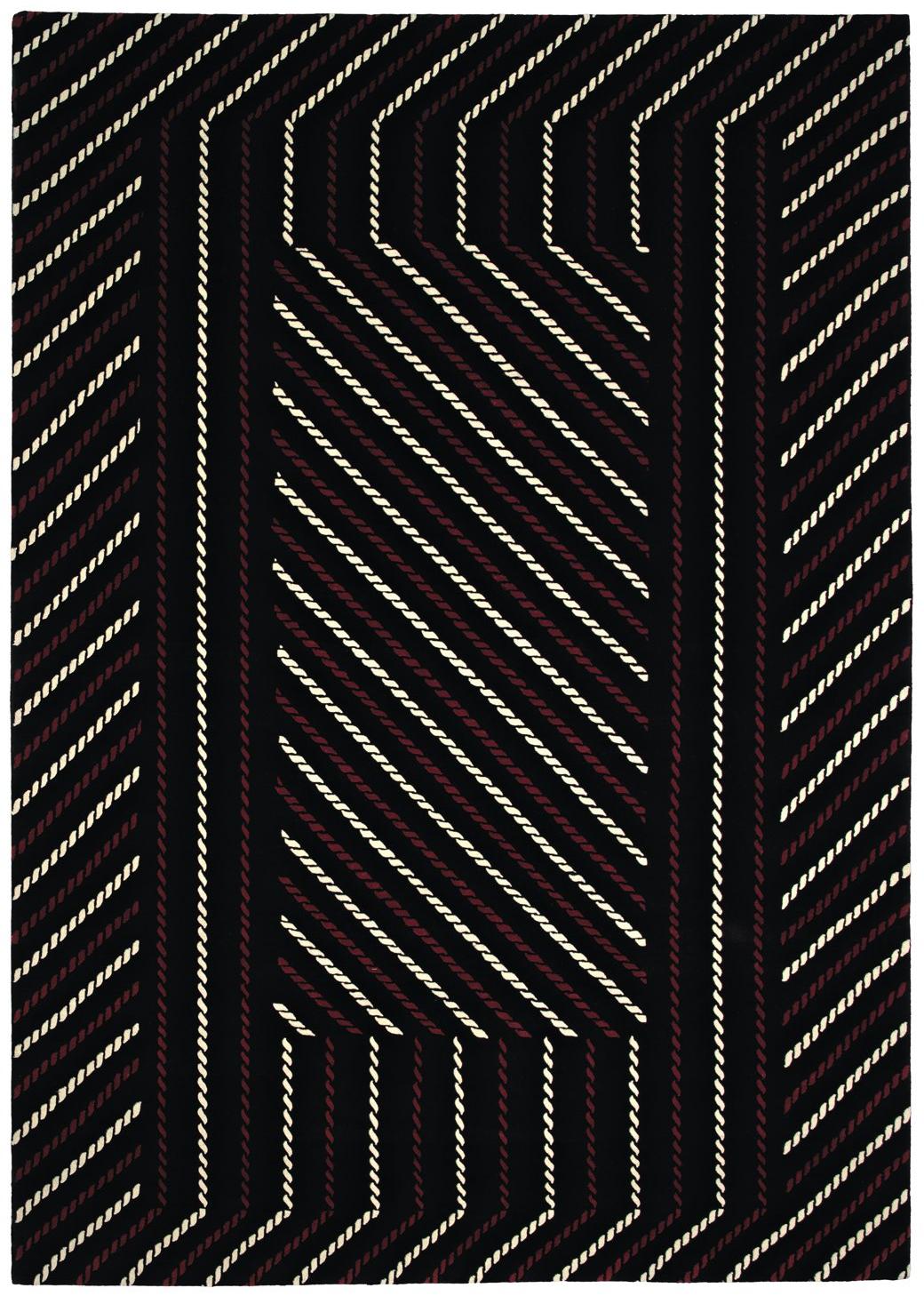 Gessato Designer Luxury Rug