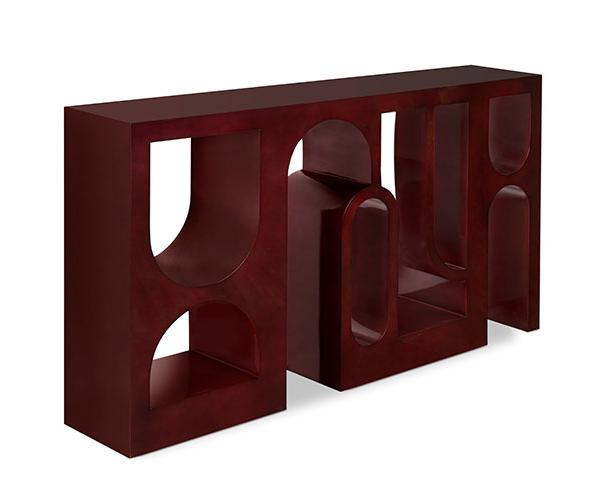 Glossy Red Premium Bold Console