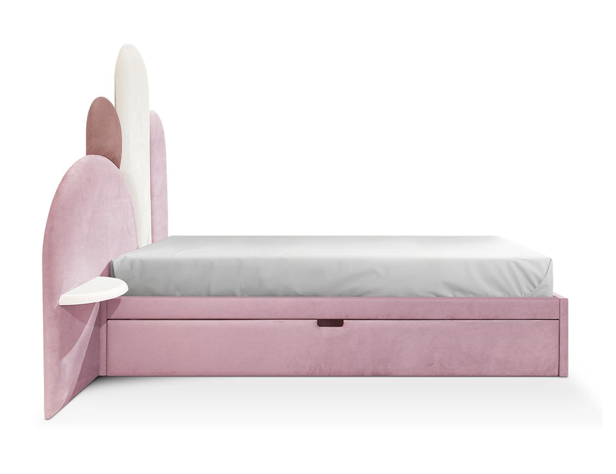 Highland Warrior Elegant Kids Bed | Configuration: 2 Drawers | Mattress Size: 190 x 200 cm