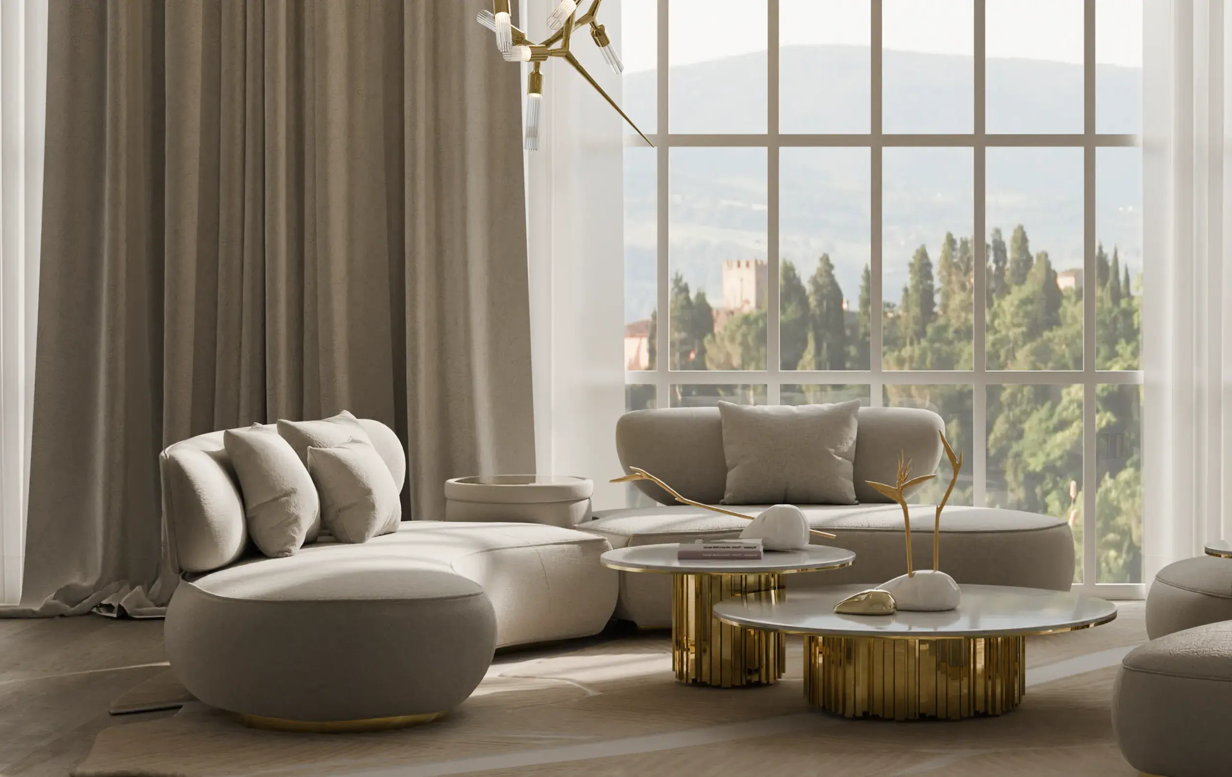 Mesh Round Sofa - 2