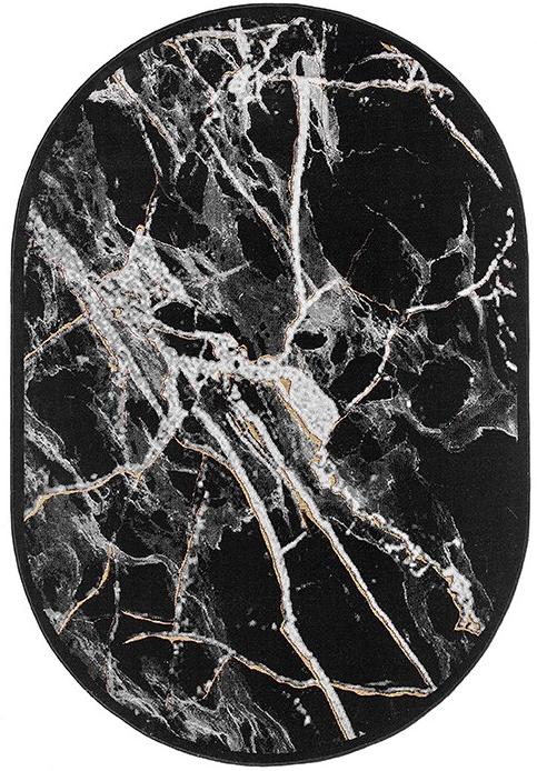 Gabriel Abstract Grey Rug