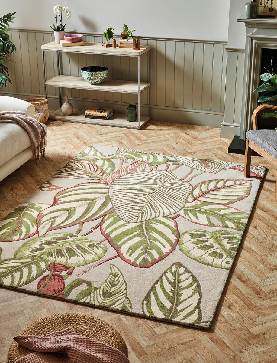 Calathea Olive 50807 Premium Rug | Size: 250 x 350 cm