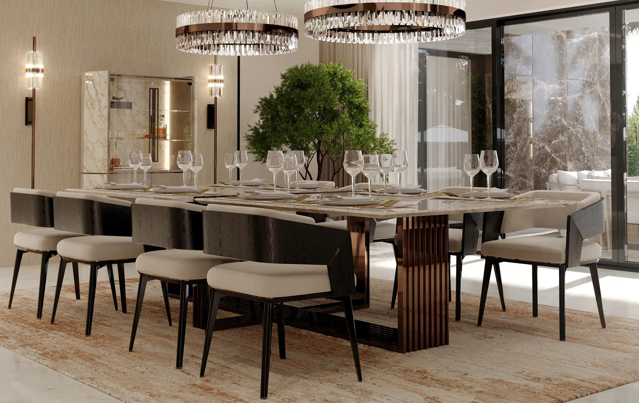 Cyclone XL Dining Table - 1