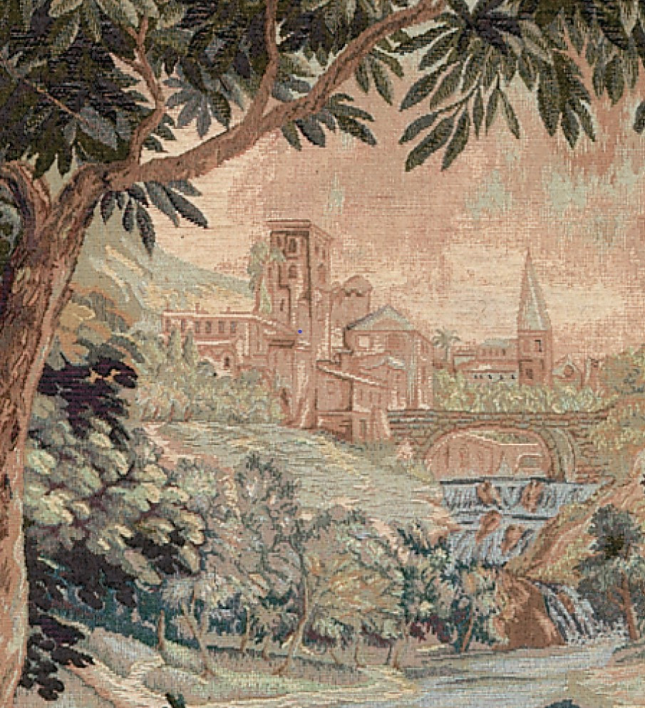 Door Cascade (Left) Tapestry