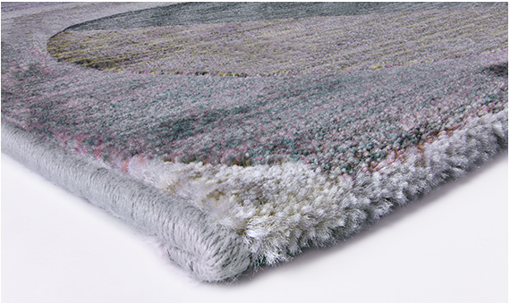 Geometric Machine Made Rug