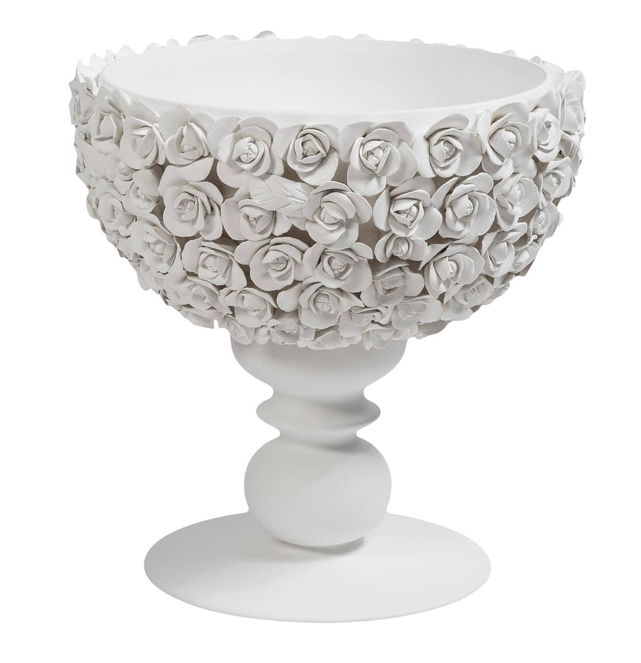 Coco Camelie Italian Footed Bowl