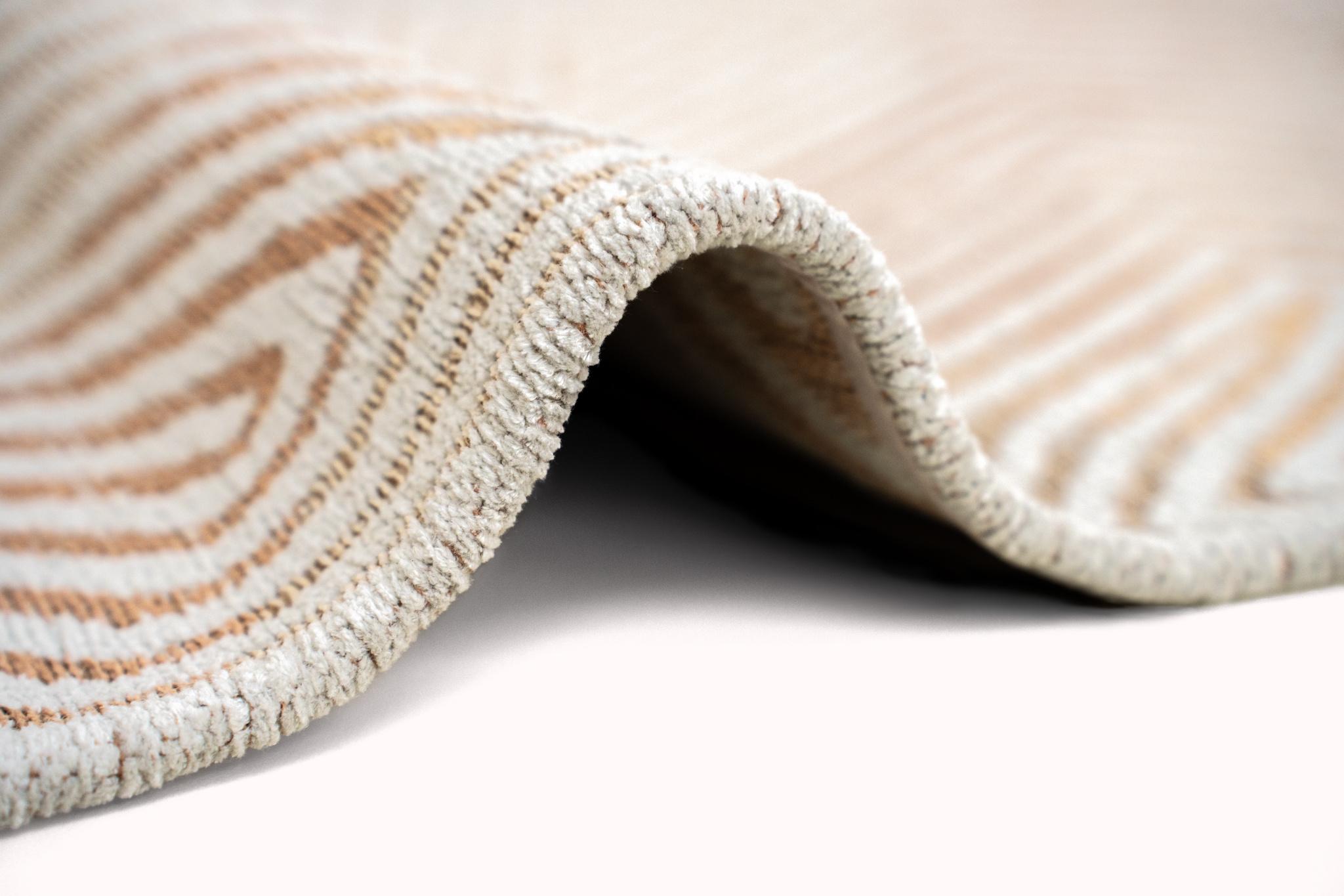 Meditation Beige Area Rug | Size: 80 x 150 cm