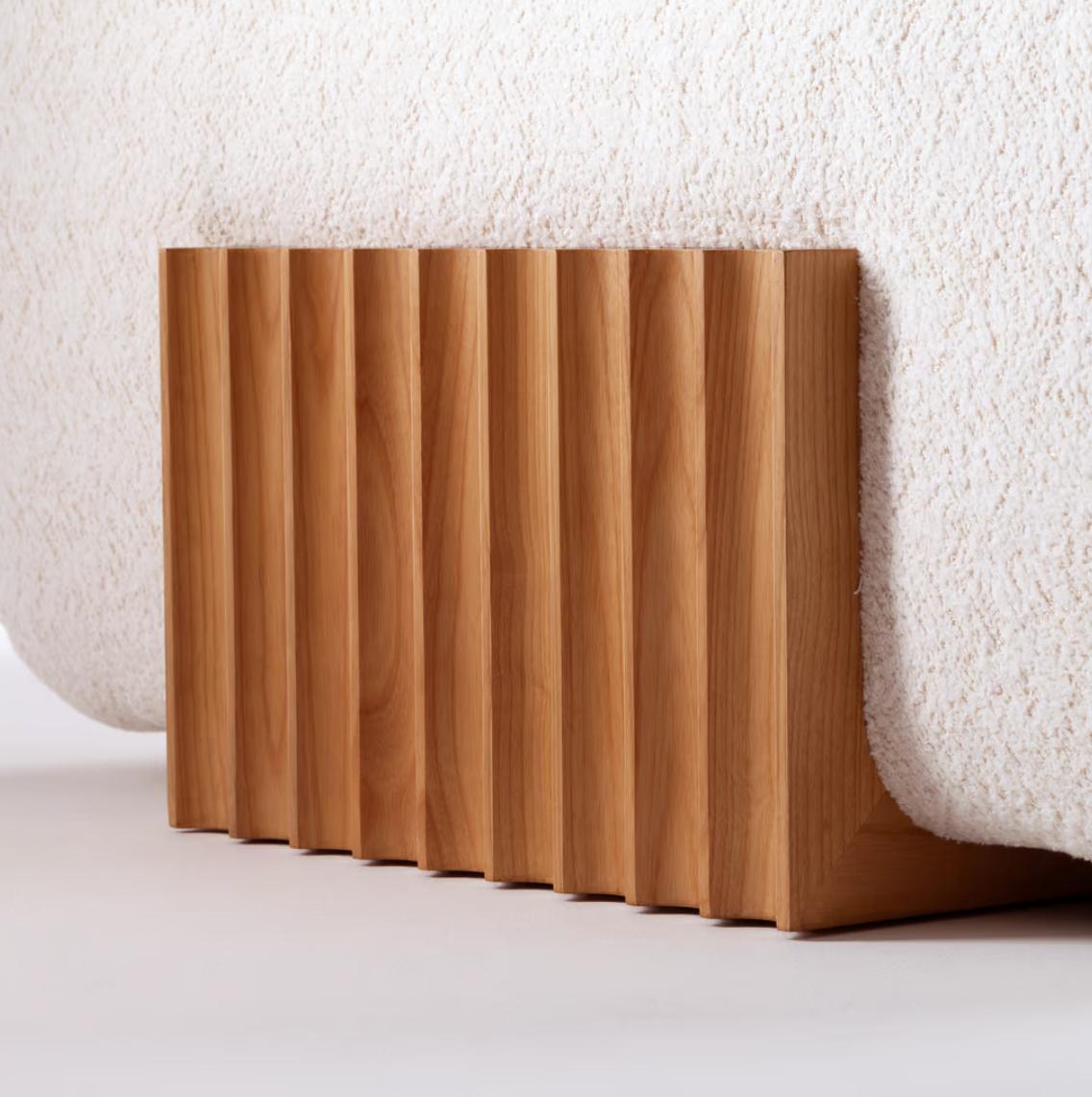 Carmel White Armchair