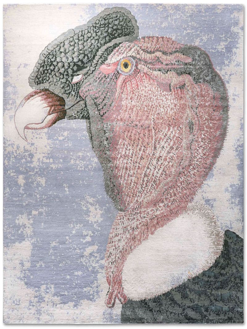 Big Bird Hand-Woven Exquisite Rug