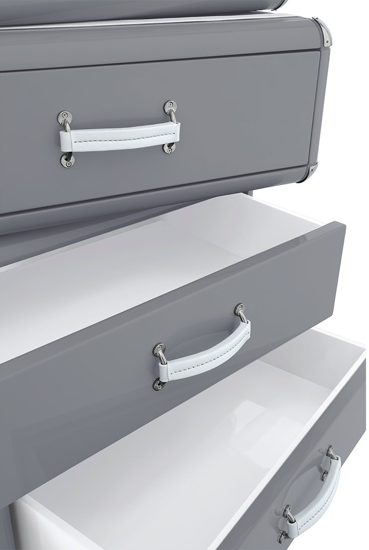 Skyline Breeze Elegant Triple Dresser