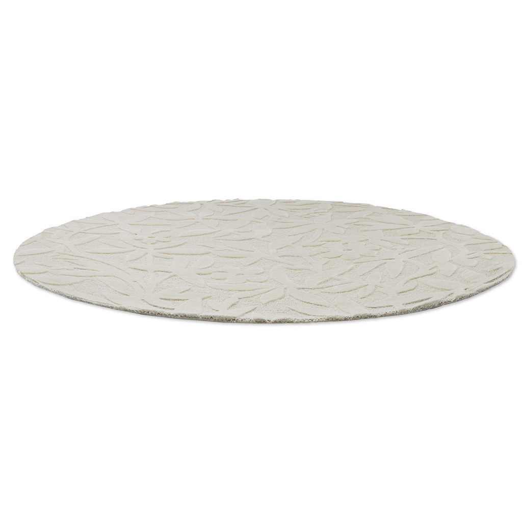 Cleavers Round Wool Rug