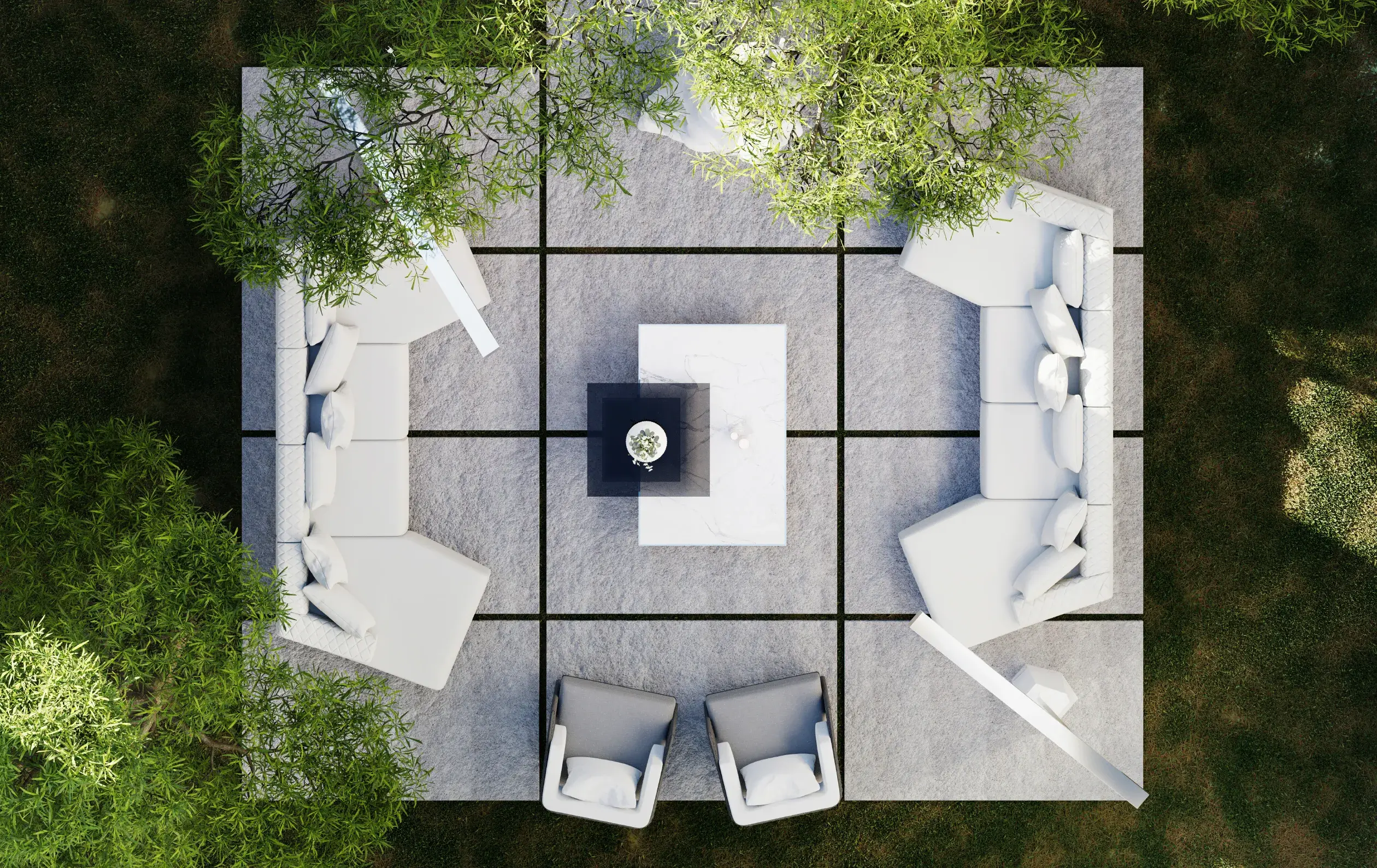 Viper Outdoor Sofa - 1