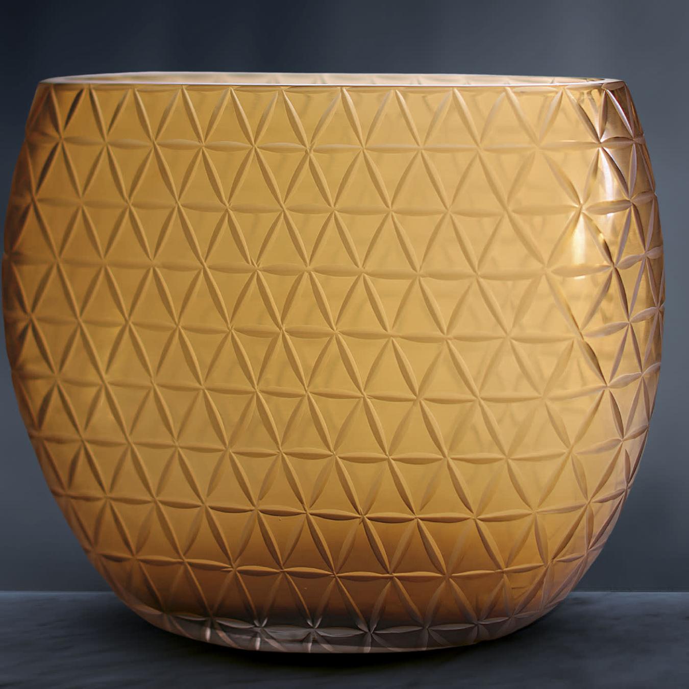Artisan Murano Glass Decorative Vase