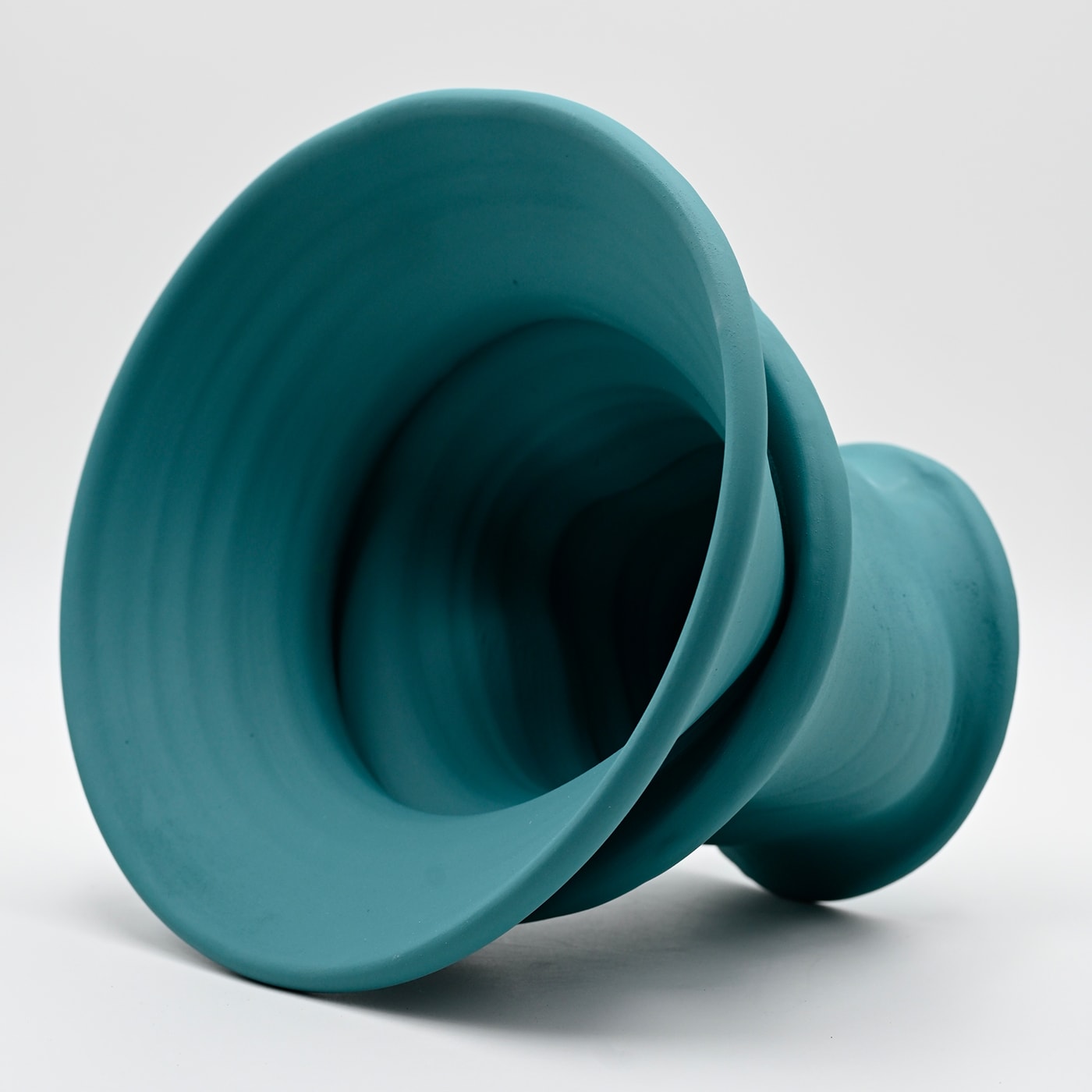 Authentic Italian Hand Sculptured Vase