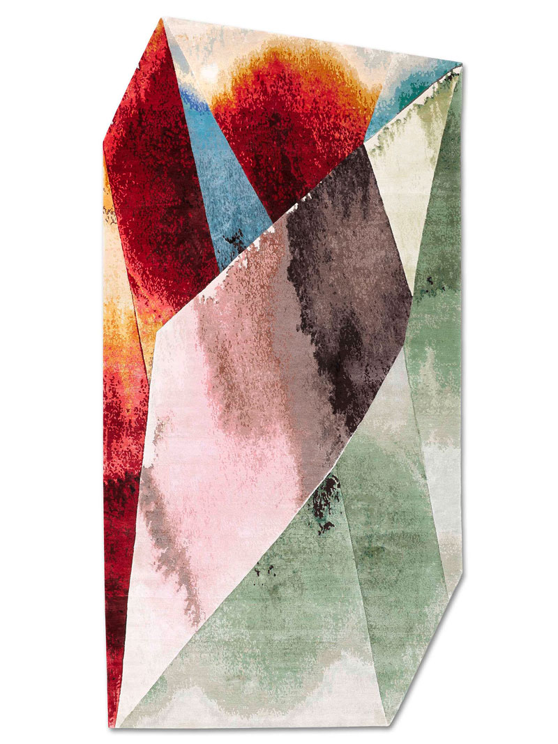 Galileo Hand-Knotted Wool / Silk Rug | Size: 160 × 230 cm