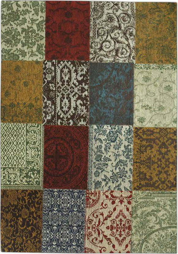 Patchwork Rug Multi Multi-color | Size: 170 x 240 cm