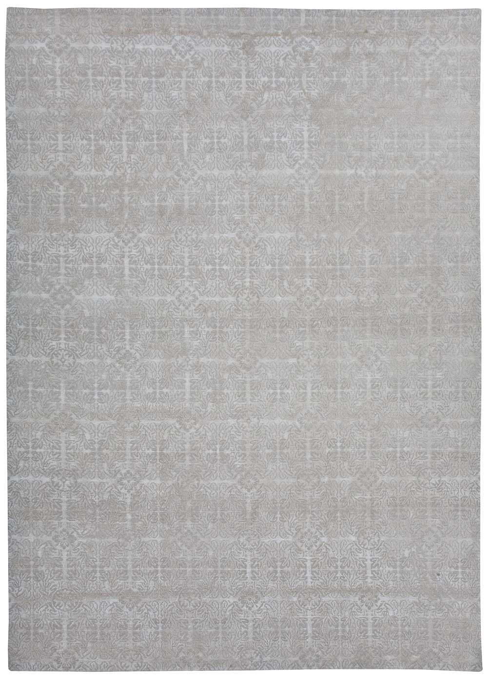 Bologna Grey Hand-woven Luxury Rug ☞ Size: 300 x 400 cm