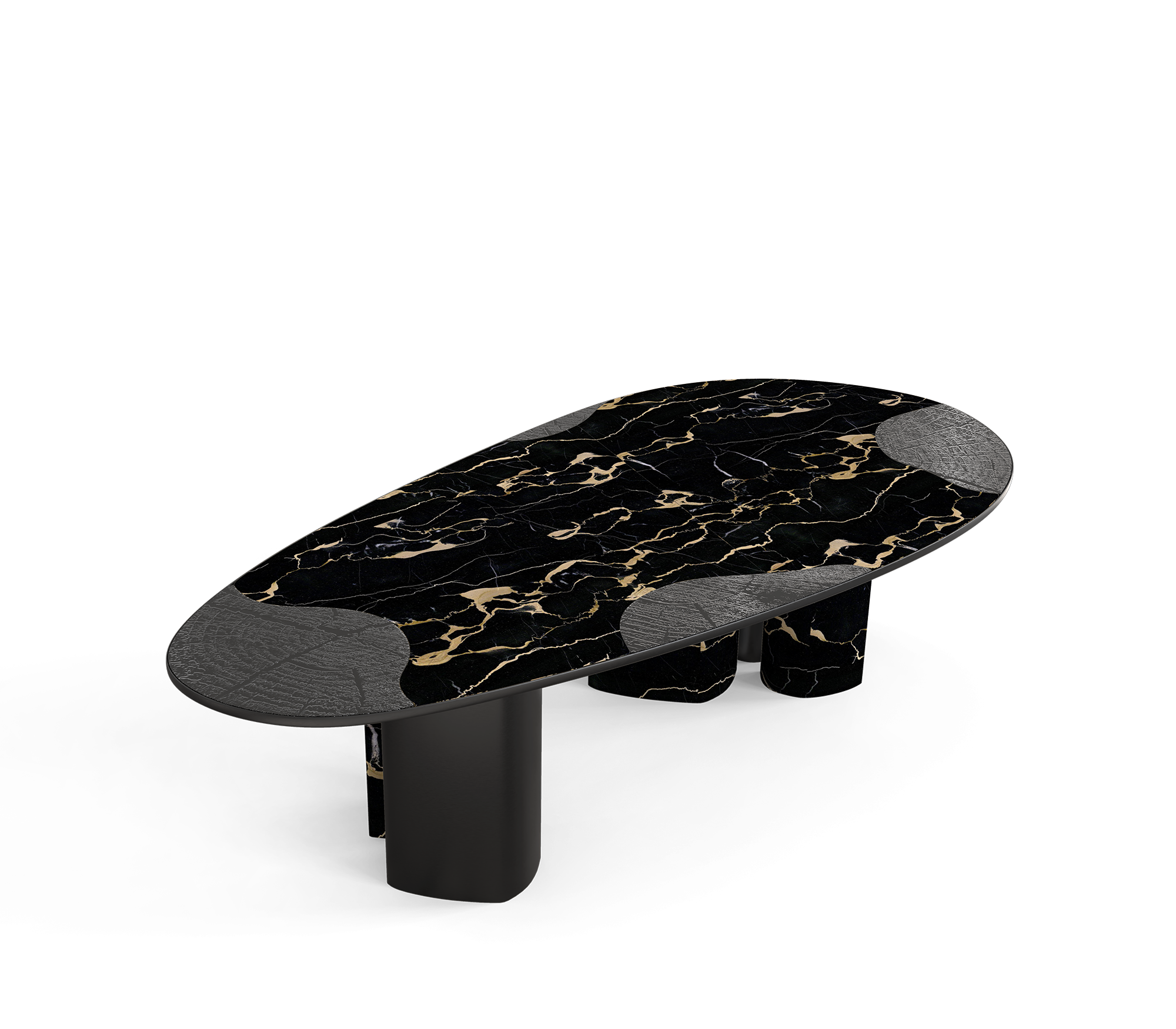 Marble & Onyx Luxe Dining Table