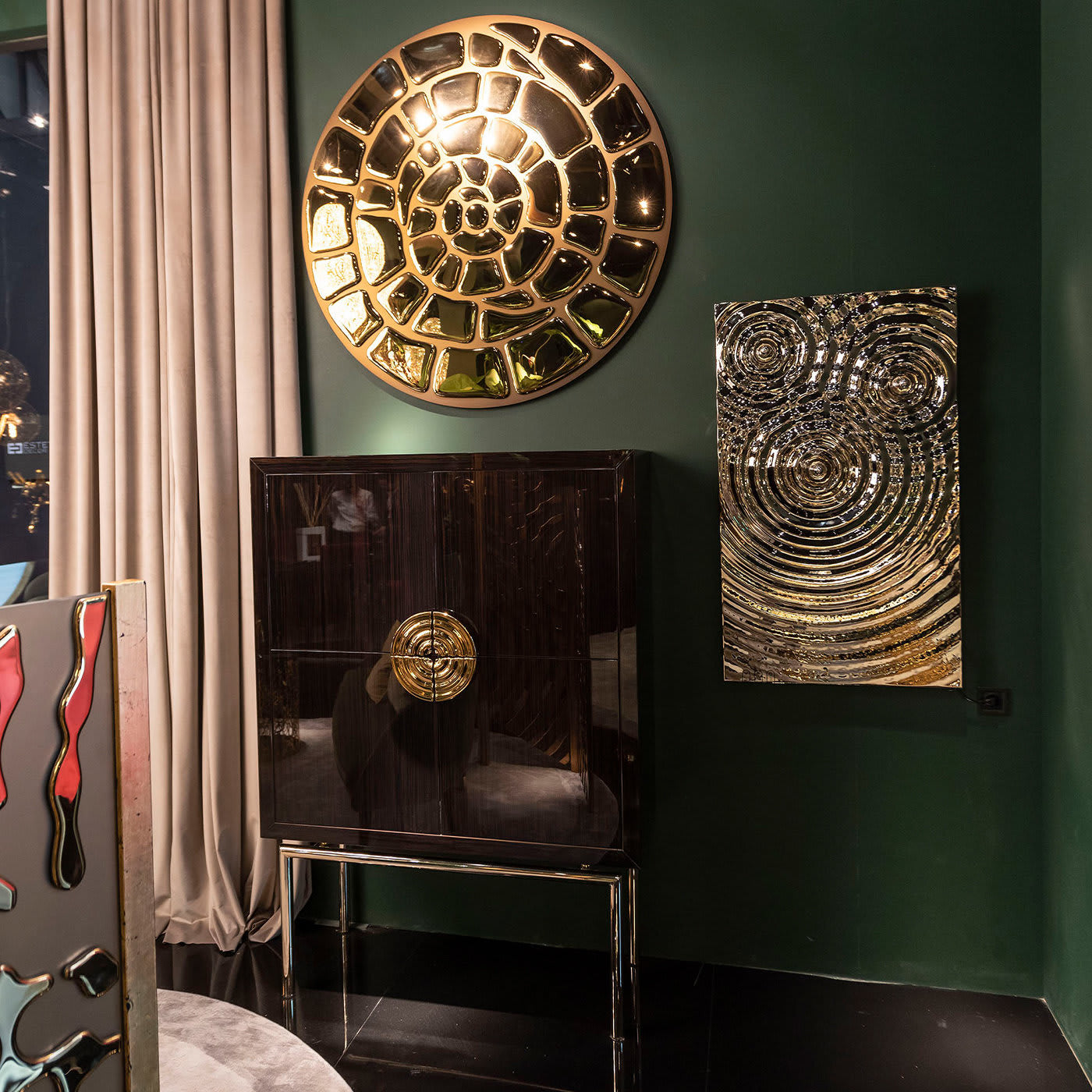 Secret Tall Display Cabinet