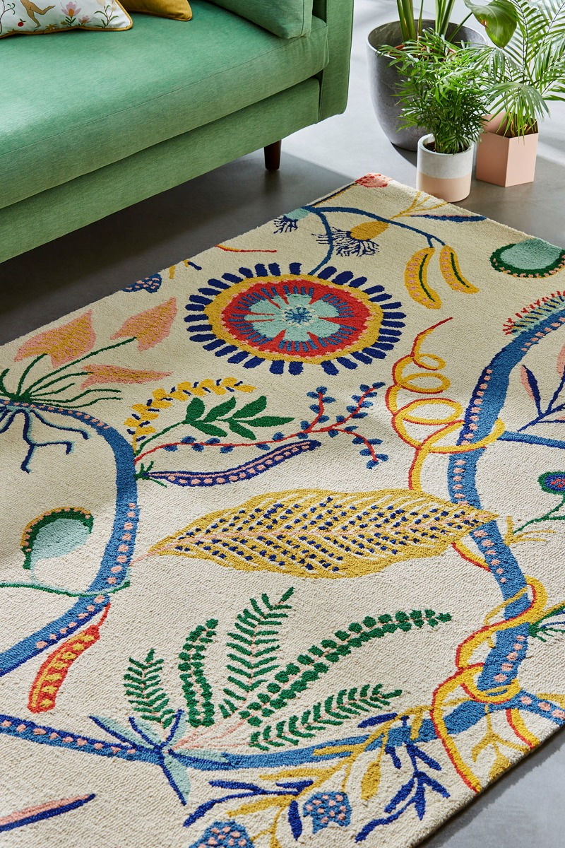 Jackfruit Designer Rug | Size: 120 x 180 cm