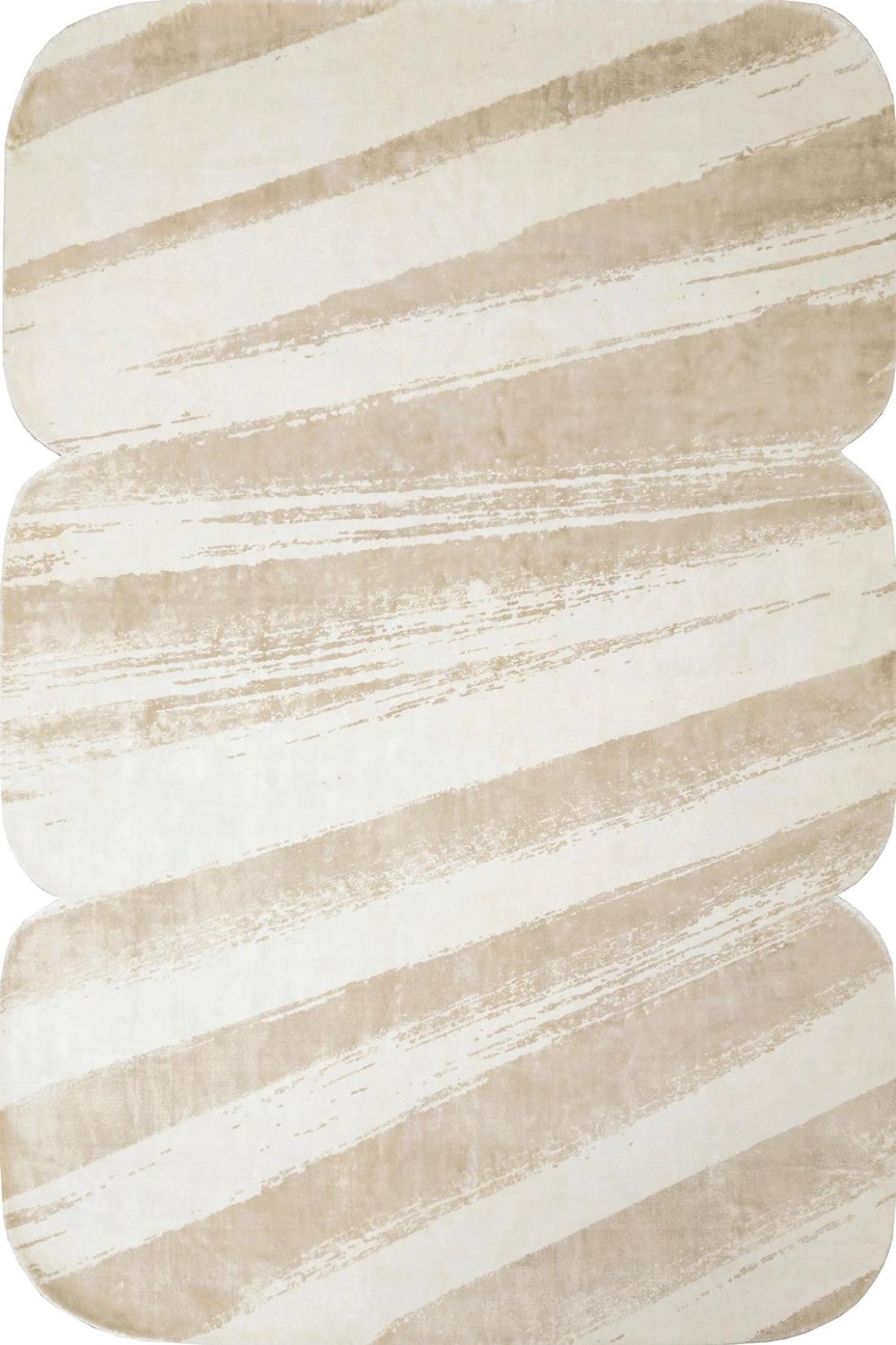 Lightbeam Crème Luxury Rug | Size: 300 x 400 cm