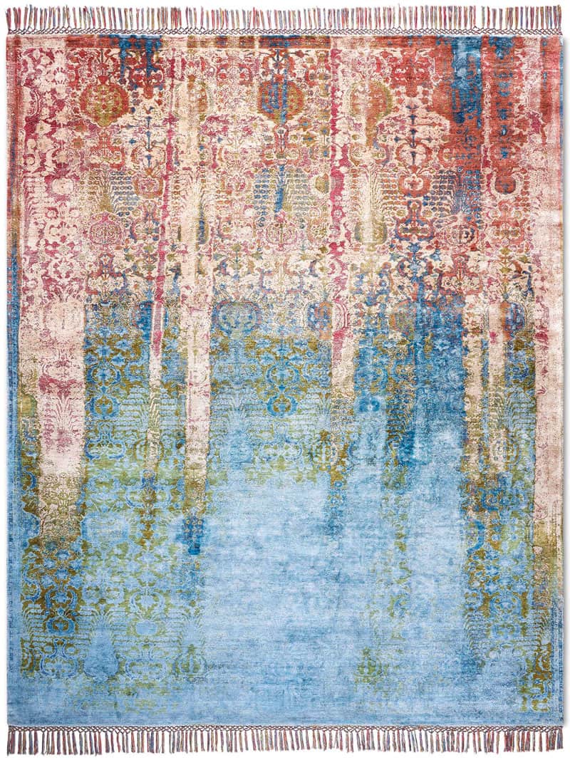 Woods Multi Luxury Hand-Woven Rug
