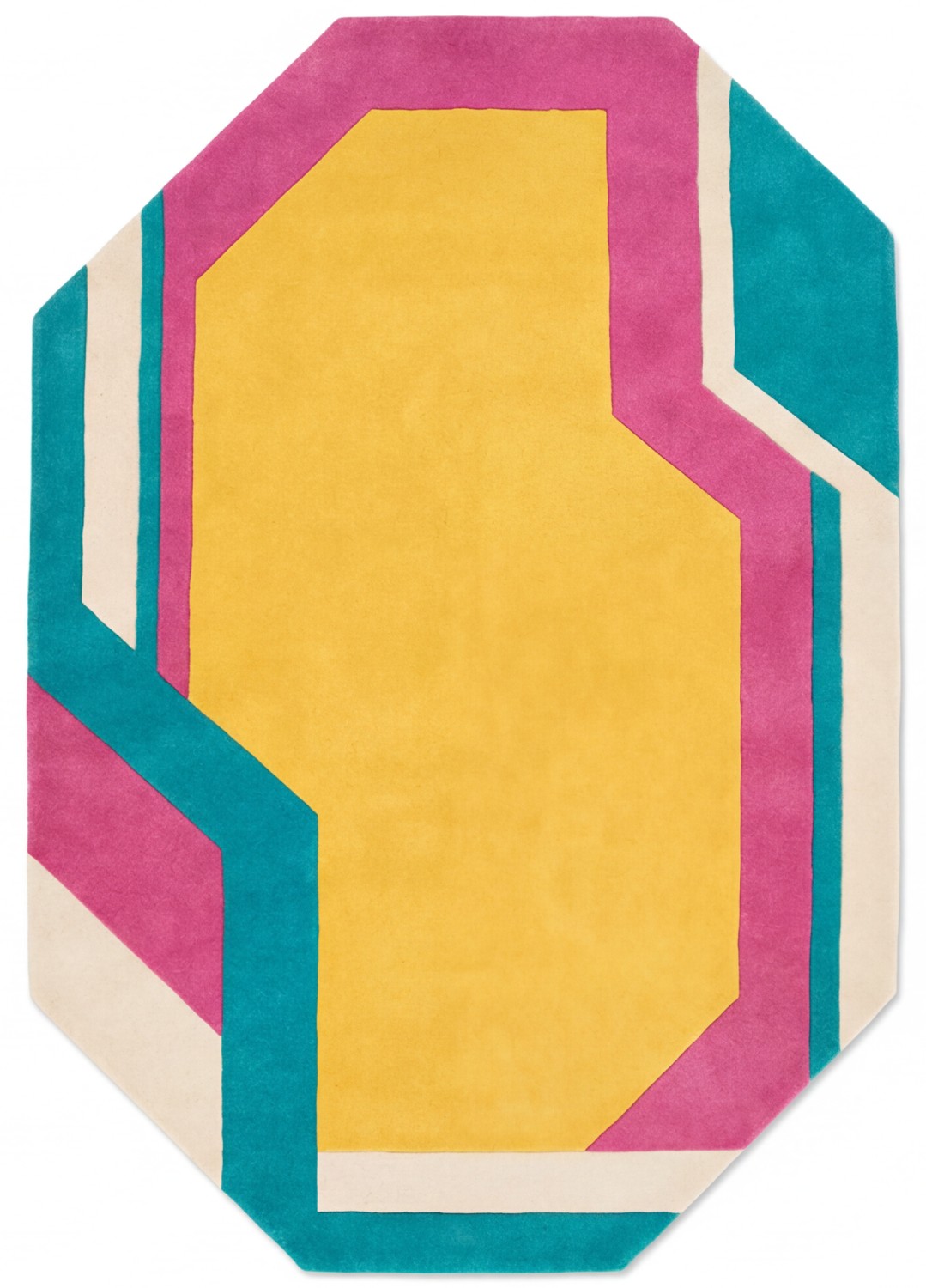 Prism Frame Handcrafted Rug | Size: 200 × 300 cm