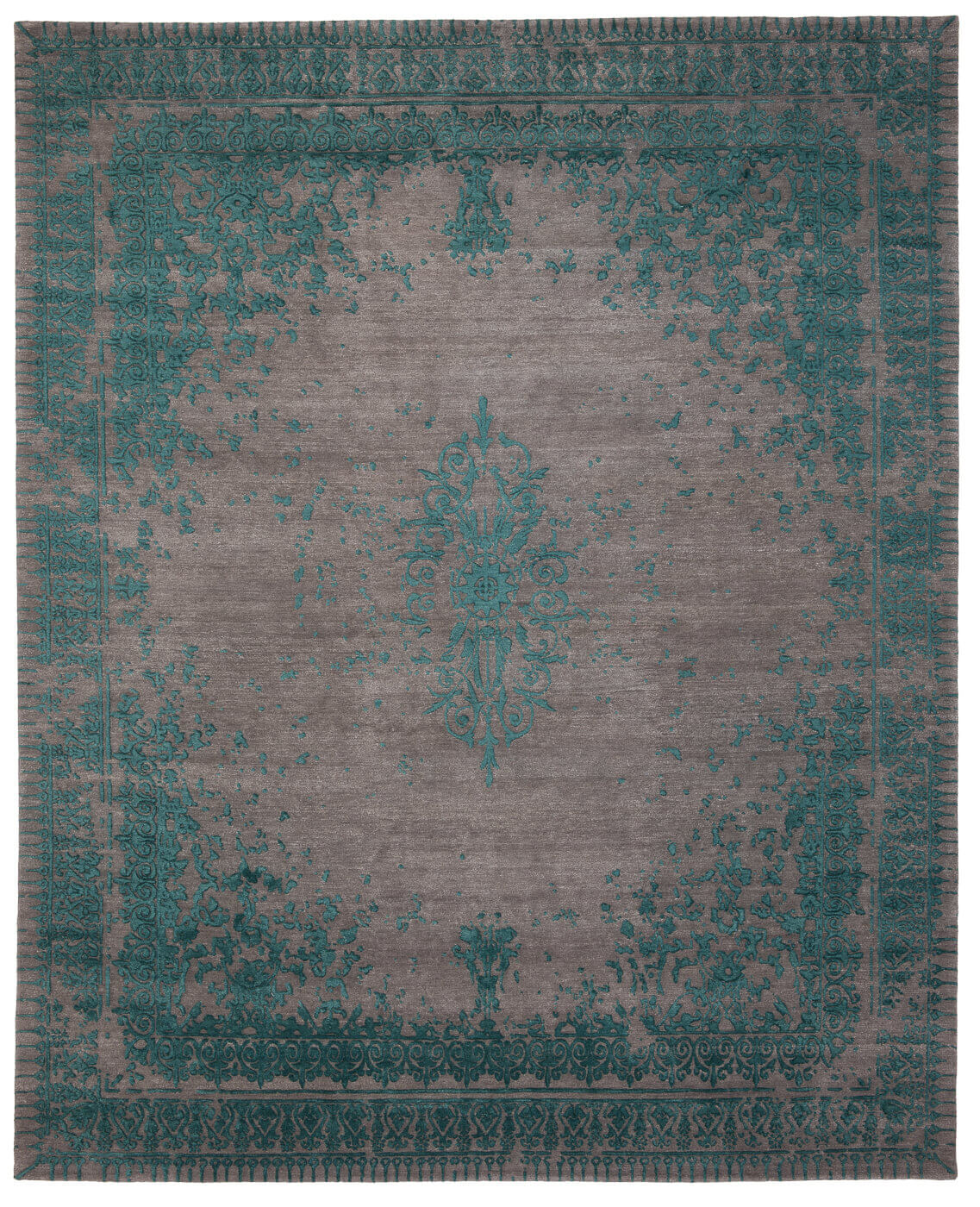 Hand-woven Luxury Rug Ferrara Blue | Size: 300 x 400 cm