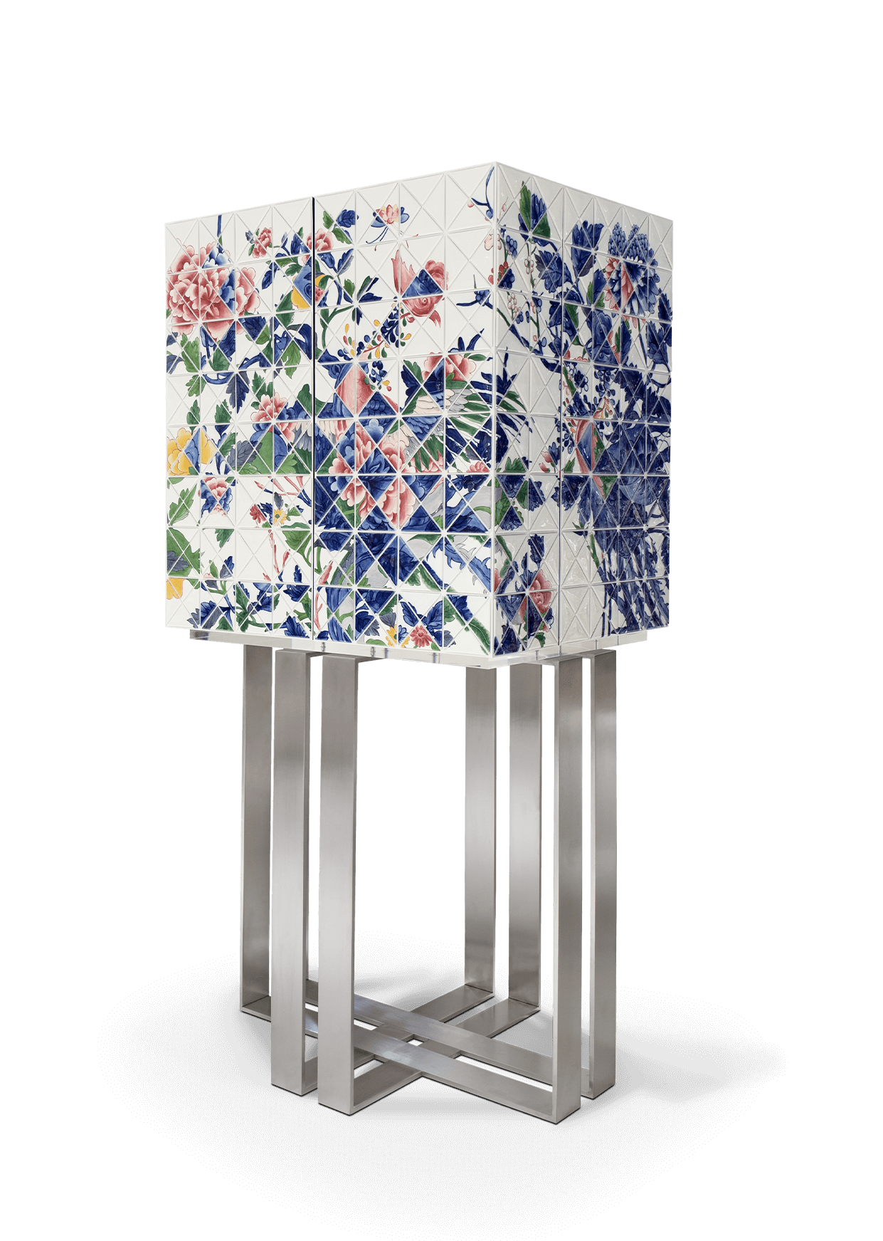 Mosaic Fairy Tale Artisanal Cabinet