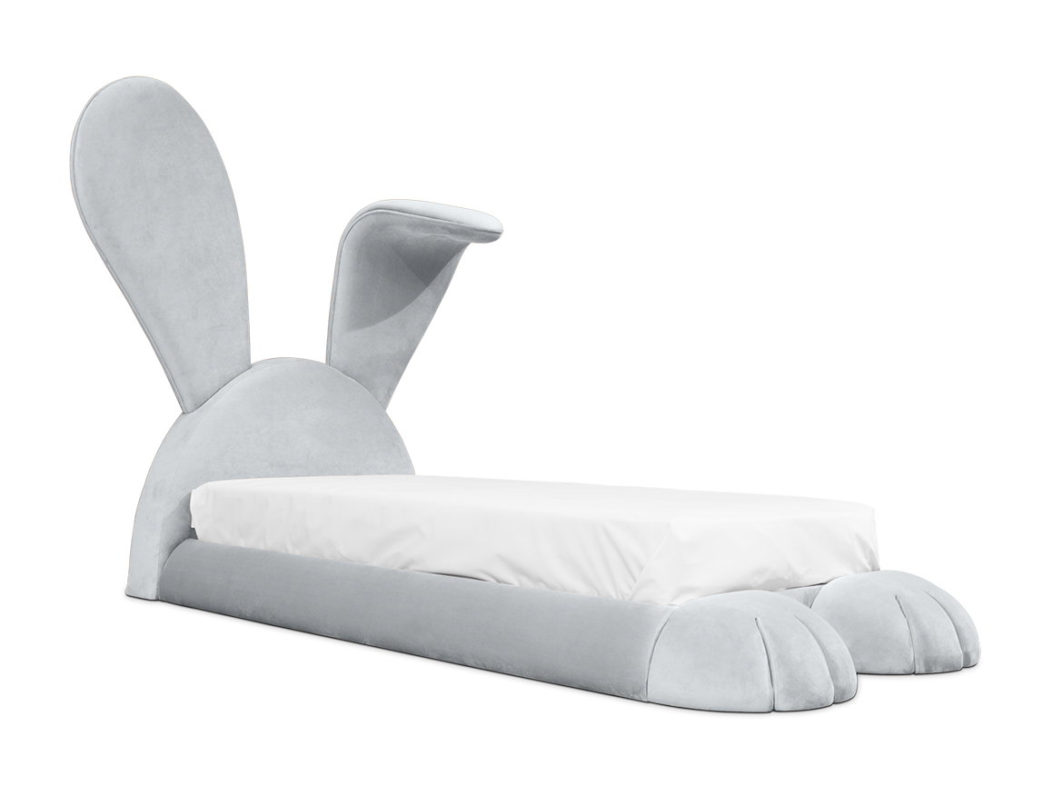 Bunny Cozy Kids Bed | Mattress Size: 190 x 200 cm
