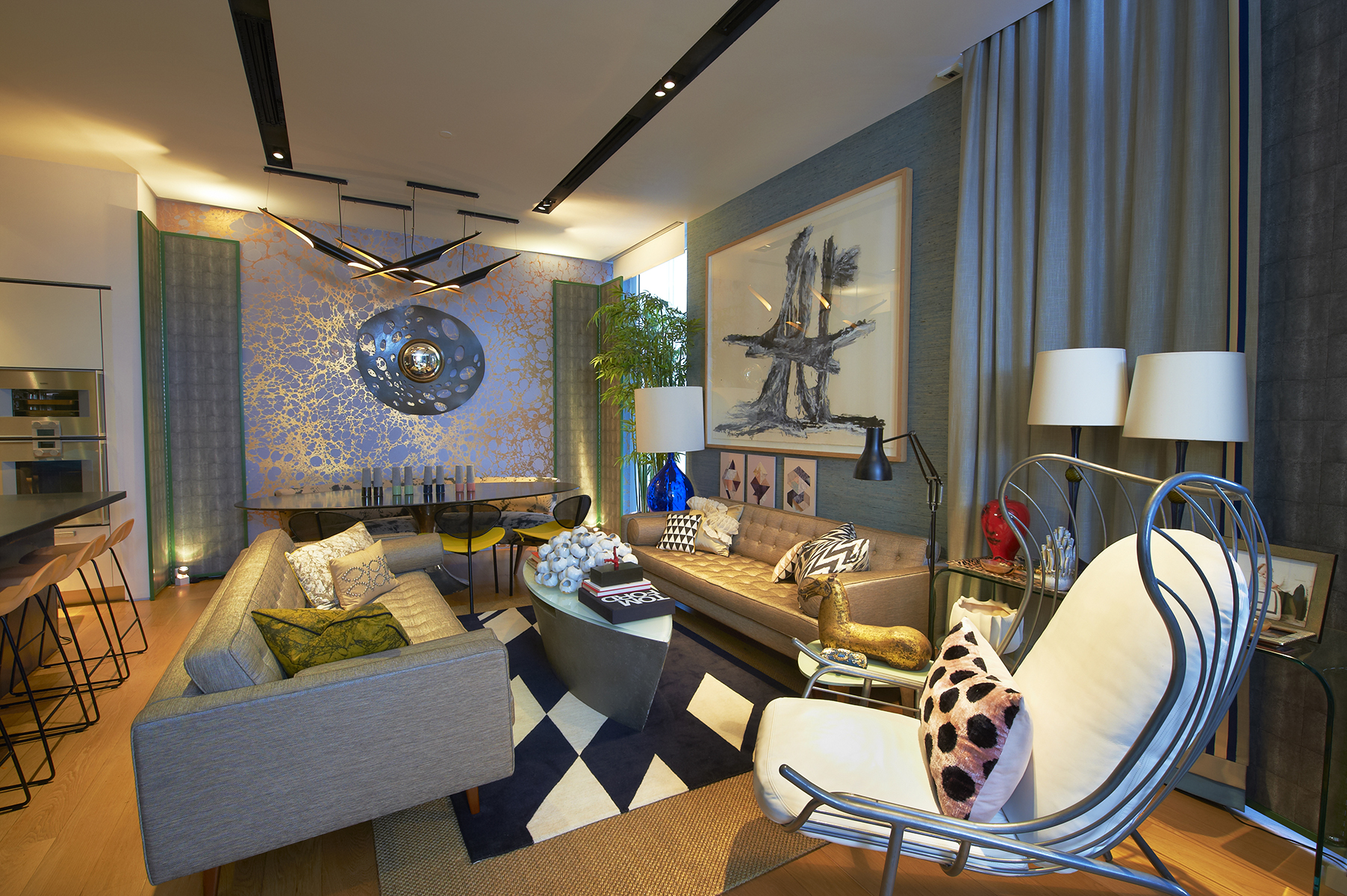 Noir Suspension Lamp - 16